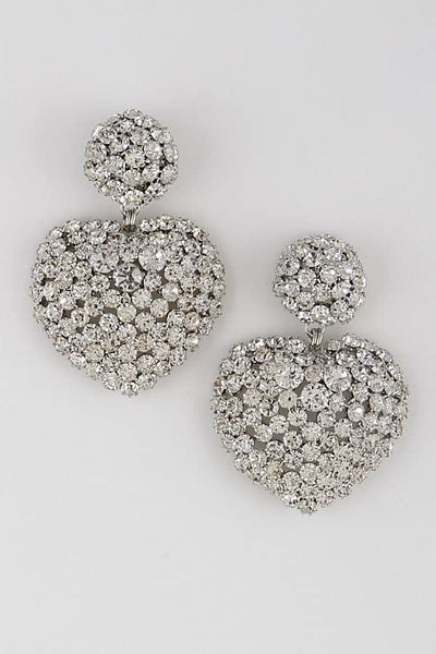HEART OF DIAMOND-SILVER