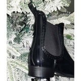 CHIC-RAIN BOOTS- BLACK